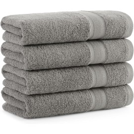 Textile Do 4 X Luxury Face Cloth Towel Set (30 x 30 cm-800 GSM) 100% Egyptian Cotton Wash Cloths Super Soft Flannels Face Cloths for Gym Spa Bathroom