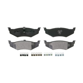 Wagner QuickStop ZX782 Semi-Metallic Disc Pad Set, Rear