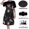 Sloth Cooking Apron, Cute Sloths Kitchen Apron with Pocket Home