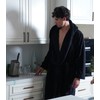 DAVID ARCHY Men's Soft Plush Coral Fleece Robe Full Length