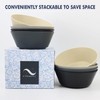 PYRMONT 36 OZ Cereal Bowls - Wheat Straw Sets of
