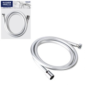PVC tubular shower hose 1.5m silver shower line bathroom shower water hose Prevents water stains