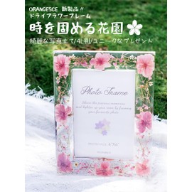 ORANGESCE Time-consolidating Flower Garden, 4L Picture, Preserved Flowers, Preserved Flowers, Trapped in Time, Female Friends, Girlfriend, Mother, Valentine's Day, Anniversary, Birthday, Popular, Wedding Gift, Housewarming Gift, Mother's Day, Christmas, 