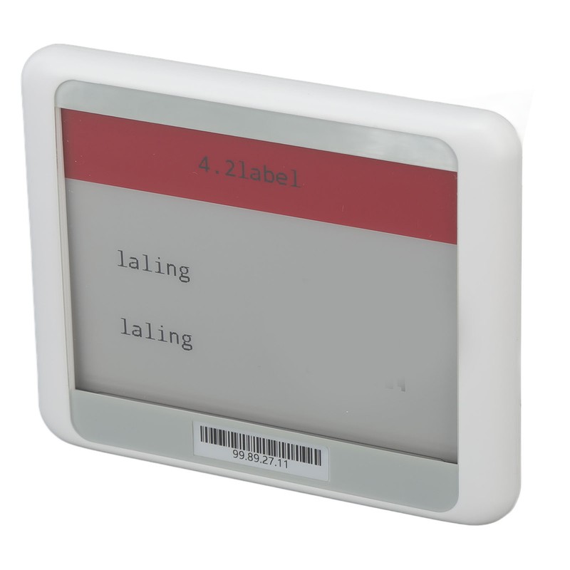 4.2in TFT Screen Electronic Shelf Label Bluetooth Connection Price Tag