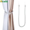 Hicello A Pair 26" Long Twisted Cord Curtain Tie Back