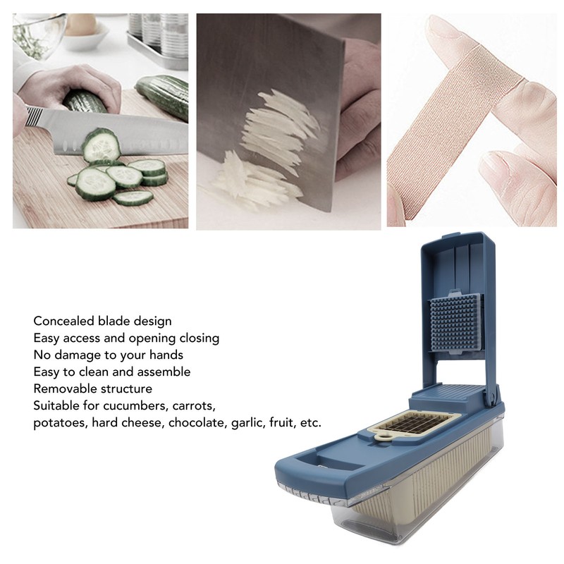 Vegetable Chopper Detachable Easy to Assemble Chopper Vegetable Cutter Food