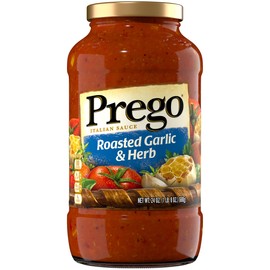 Prego Pasta Sauce, Roasted Garlic & Herb, 24 oz