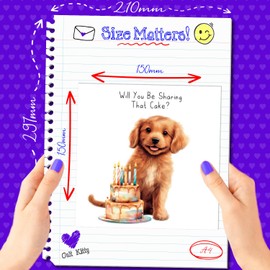 Cult Kitty Funny Dog Birthday Card - Will You Be Sharing - Birthday Card from Dog, Funny Dog Card, Dog Dad Birthday Card, Dachshund Birthday Card