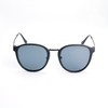 Bunny Walk BW-027 BW-0270F Polarized Sunglasses, Matte Black, SMOKE