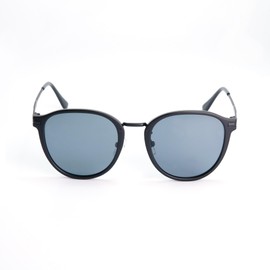 Bunny Walk BW-027 BW-0270F Polarized Sunglasses, Matte Black, SMOKE
