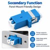 LC-LC Duplex Fiber Optic Coupler for Single-Mode Networks – UPC