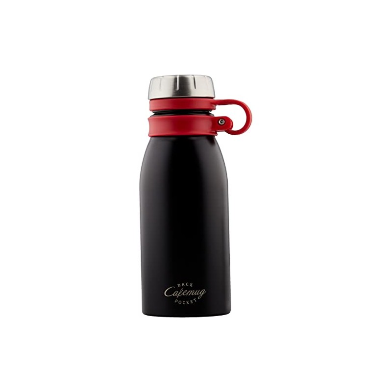 Pearl Metal HB-4912 Bottle, 11.8 fl oz (350 ml), Black,