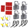 4 Pcs Swimming Pool Pipe Holders, Above Ground Pool Accessories