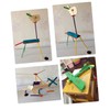 STOBOK 100pcs DIY Matchsticks Colored Wood Dowel Rods for DIY