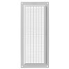 130 x 300 mm White Plastic Ventilation Grille – Exhaust