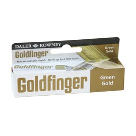 Daler-Rowney Goldfinger Gilding Colours, Aluminium Tube, 0.74oz - 22 ml, Green Gold