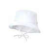 Sterntaler Unisex Children's Sun Hat Plain, White