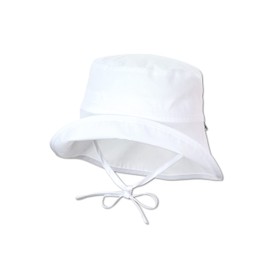 Sterntaler Unisex Children's Sun Hat Plain, White