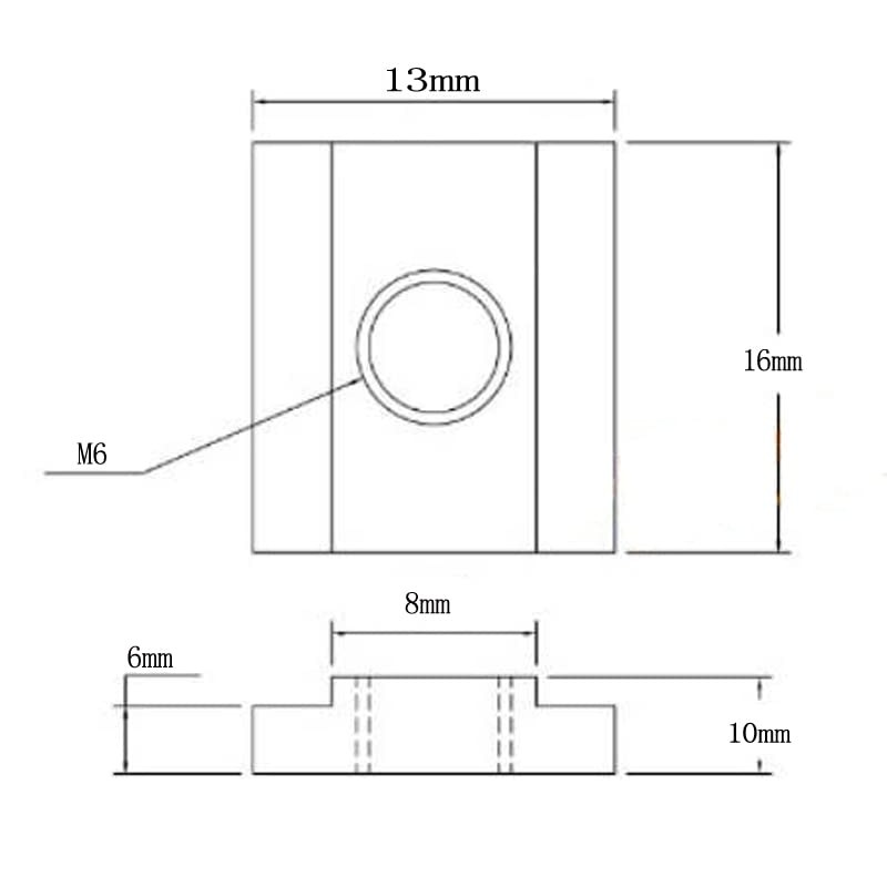 LLDSIMEX 52Pc T-Slot Clamping Kit Mill Machinist Set Table Slots: