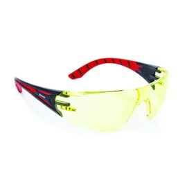 Riley Clear Safety Glasses for Work with Anti Fog Scratch Resistant Wrap-Around Lenses and Non-Slip Grips, UV Protection. Eye Protection Cycling and Squash Glasses EN166 Certified