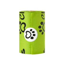 Charlie's Pet Dog Cat Eco-Friendly Biodegradable Doggy Strong and Durable Poop Bags and Pouch Dispenser with Refill Rolls Black Bag Size: 32x23cm - 240 Bags