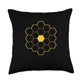 James Webb Space Telescope JWST Throw Pillow
