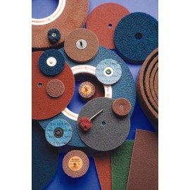 Standard Abrasives 32519 Buff and Blend HS Disc 860708, 6 in x 1/2 in A VFN Pink (Pack of 10)