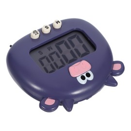 SHOWERORO Cartoon Ox Electric Baking Timer Kitchen Countdown Timer Loud Alarm for Cooking Baking and Boiling Eggs Lightweight Home Use