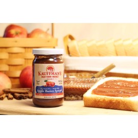 Kauffman Orchards Homemade Apple Butter Spread, Original, 8.5 Oz. (Case of 12)