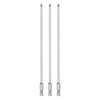 sourcing map 3pcs Ball End Hex Screwdriver Bit Set 3mm