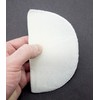 HAND ® Kids Light Weight Shoulder Pads White, Style 1110kids