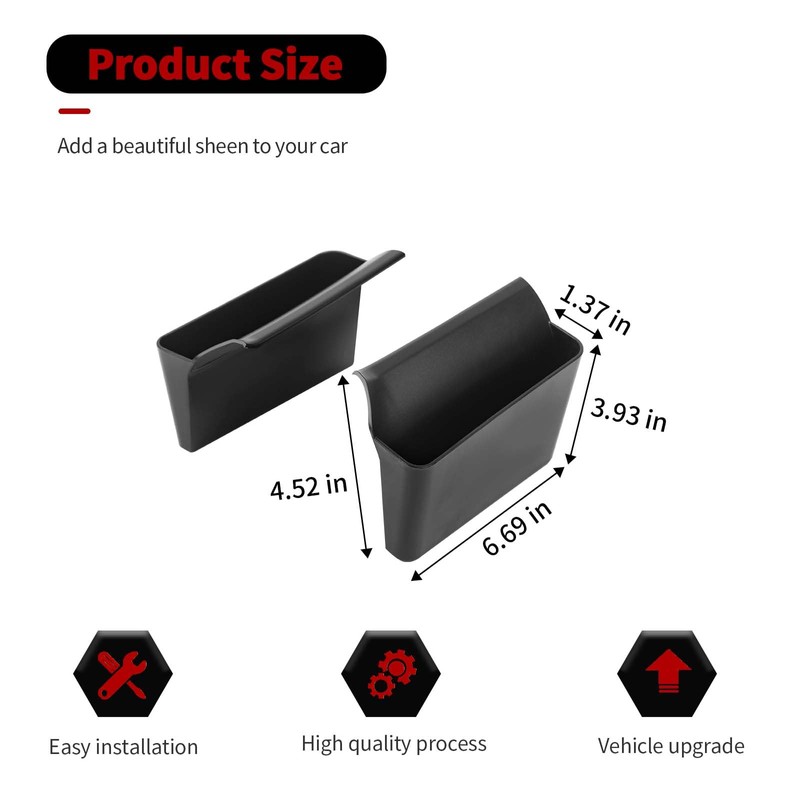 RT-TCZ Center Console Gear Shift Storage Box Tray Organizer Accessories