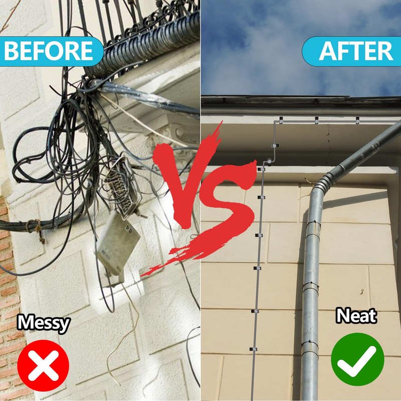 Starlink cable routing kit,starlink ethernet adapter,4pcs star link wall bushing