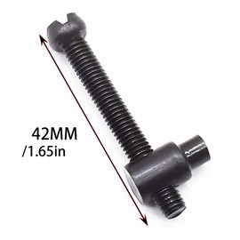 XMHBG 4 Pcs Craftsman Chainsaw Chain Adjuster - Black. Perfect fit for 405/5016 electric chainsaws. Durable, precise tension adjustment for safe cutting.