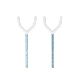 Badabulle Kit of 2 Safe & Lock Safety Gate Adapters for Stair Railings, Wall Corners, Balustrades