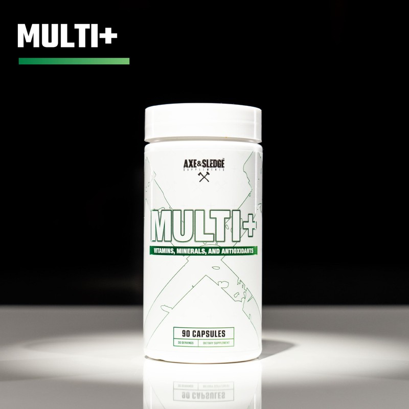 Axe & Sledge Multi Plus Multivitamin for Men & Women,