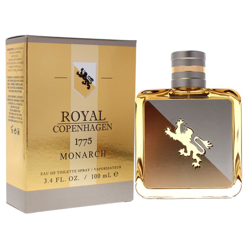Royal Copenhagen 1775 Monarch Men EDT Spray 3.4 oz