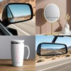 4 x Hello Beautiful Rearview Mirror Decal,Car Decal For Women,Rear