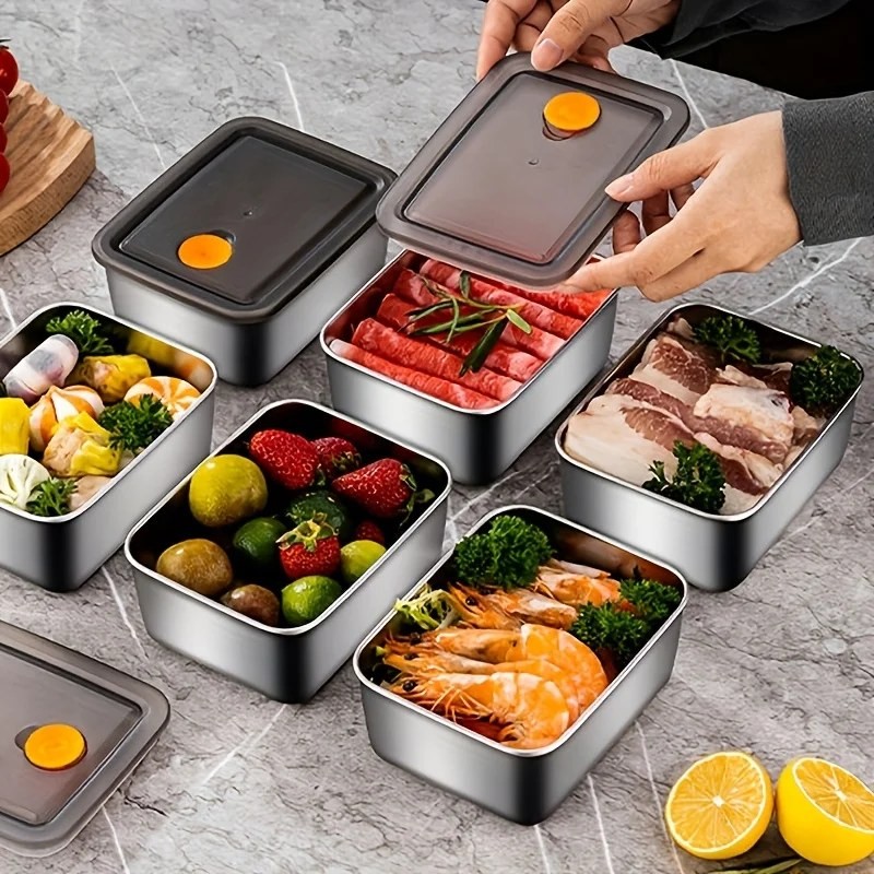 Vellure Food Storage Container Set – Thickened Leakproof Design, Fridge