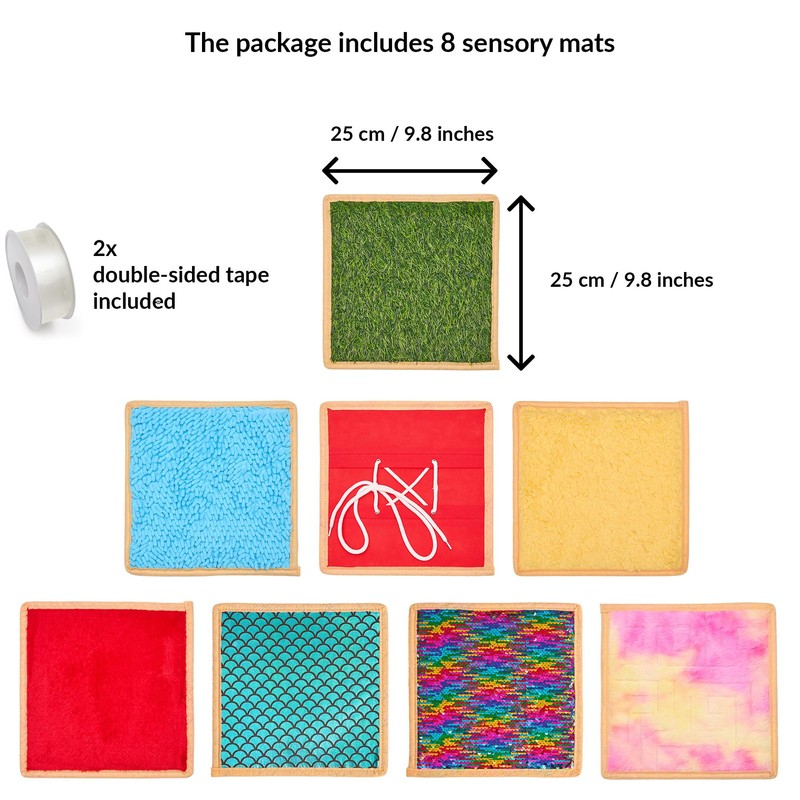 Sensory Wall Panel for Kids | Textured Tiles Sensory |