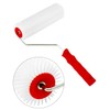QWORK® 230mm Spiked Roller with 15mm Teeth, Flooring Aeration Roller
