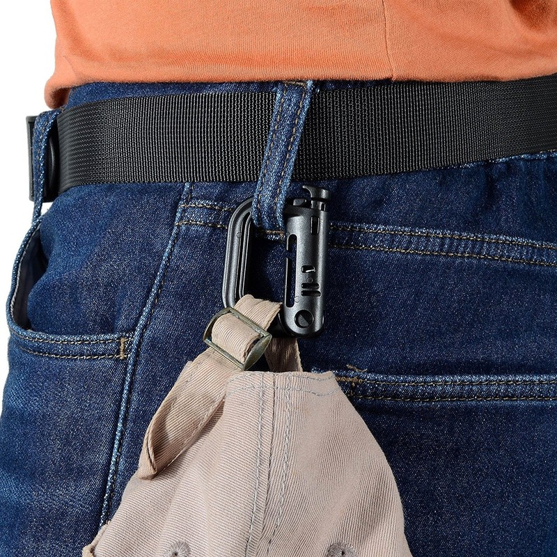 Molle Clip Tactical Multipurpose Small D-Ring Grimloc Locking Hanging Hook