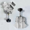 90-Degree Right Angle Clamps, 2-Piece Set, Metal Adjustable Swing Clamps