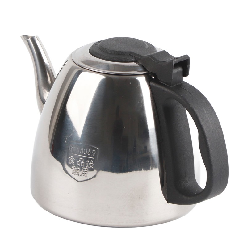 Stainless Steel Flat Bottom Water Kettle Boiling Pot Work On