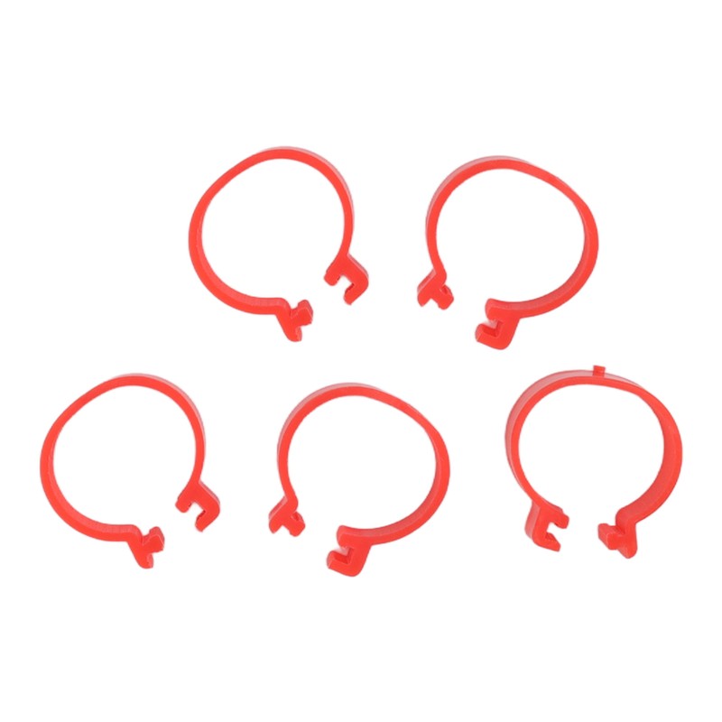 100pcs Poultry Feet Rings PP Plastic Reusable Chicken Duck Goose