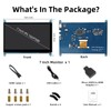 iPistBit 7 Inch LCD Touch Screen, 1024x600 IPS Display with