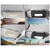 JEYODA Car Tissue Case Car Sun Visor Tissue Headrest/Armrest/Dashboard PU
