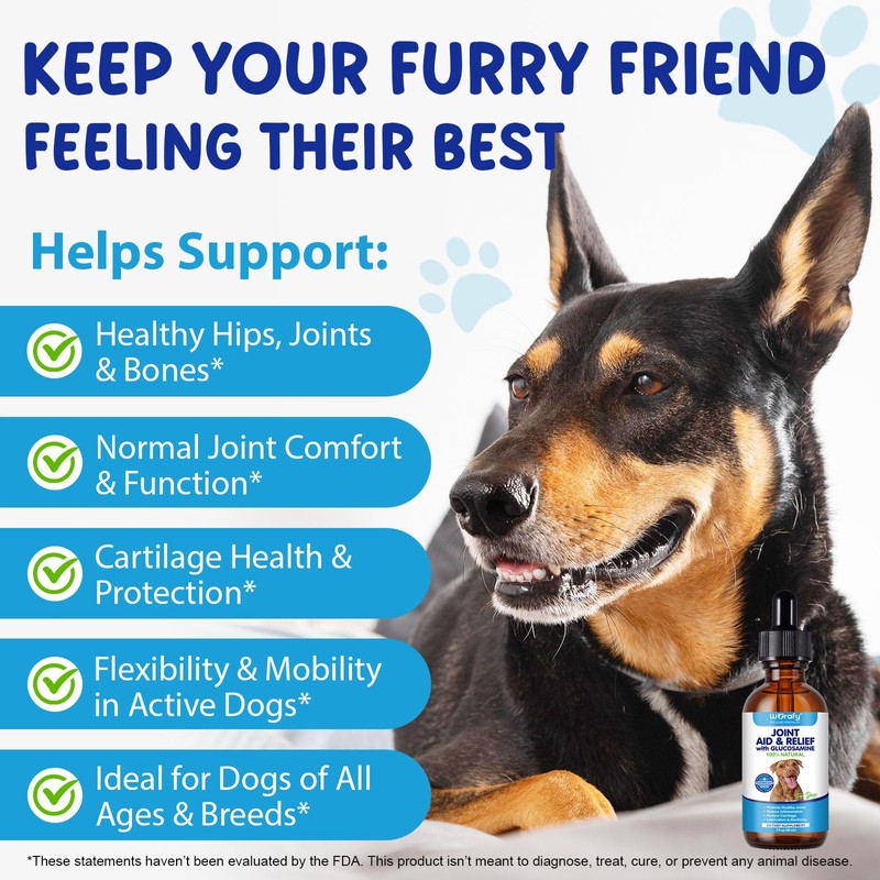 Joint Aid & Relief for Dogs, Dog Joint Aid Liquid