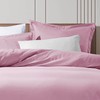 Luxton Pink Quilt Cover Set, 1000TC Premium Soft Microfibre, Solid