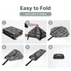 LIOOPET Travel Cat Litter Box Portable Foldable 18x14x5.5in Camo for